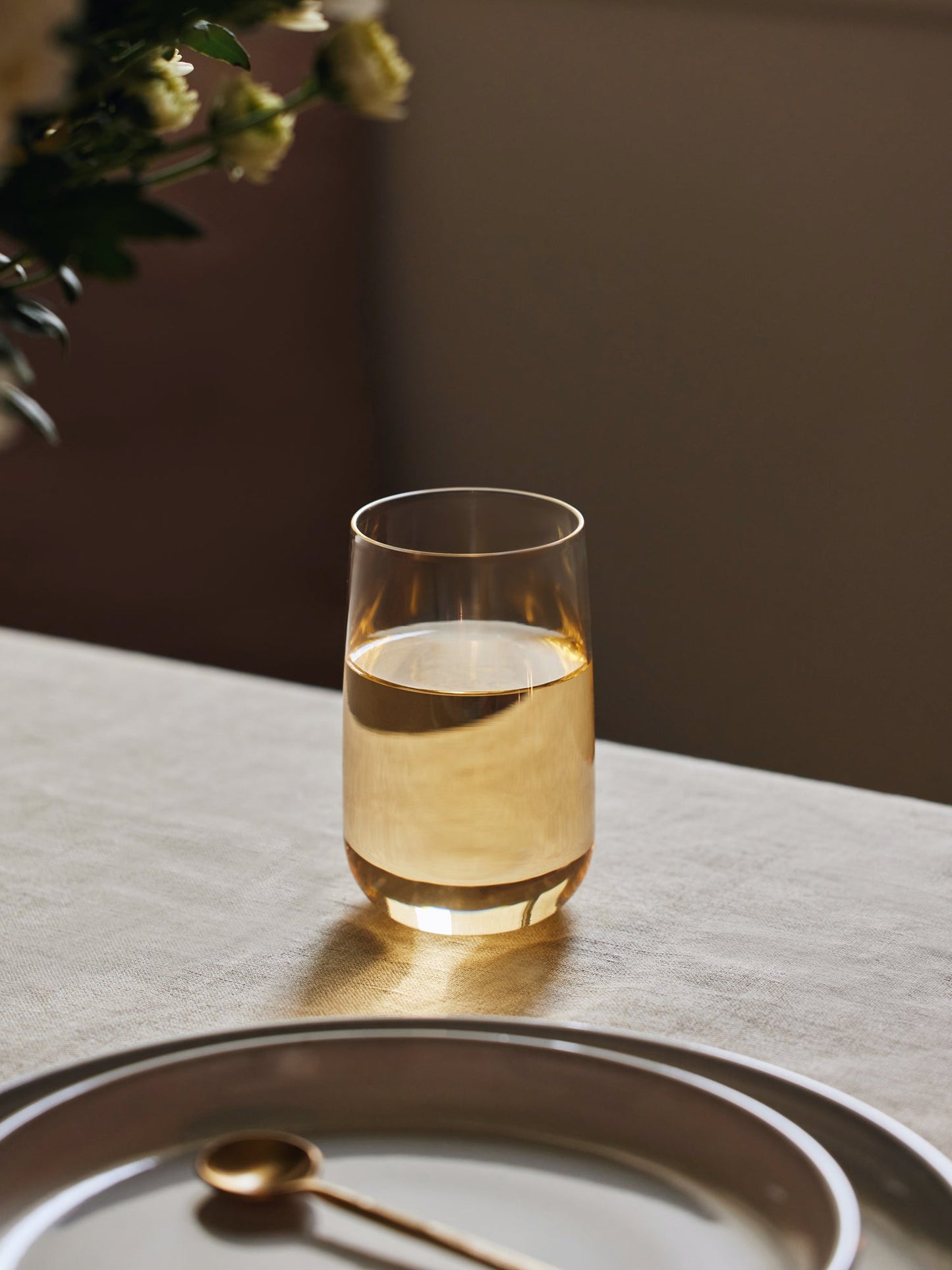Fleck Cremini borosilicate Tall tumbler