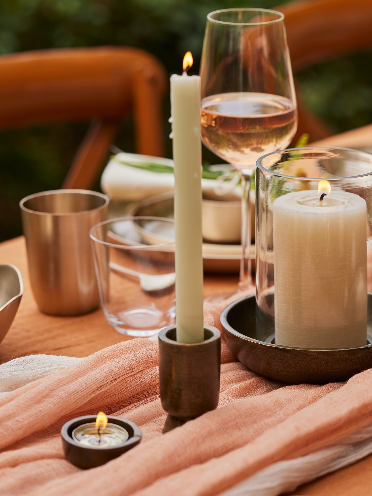 Fleck Umbra Candle Holders