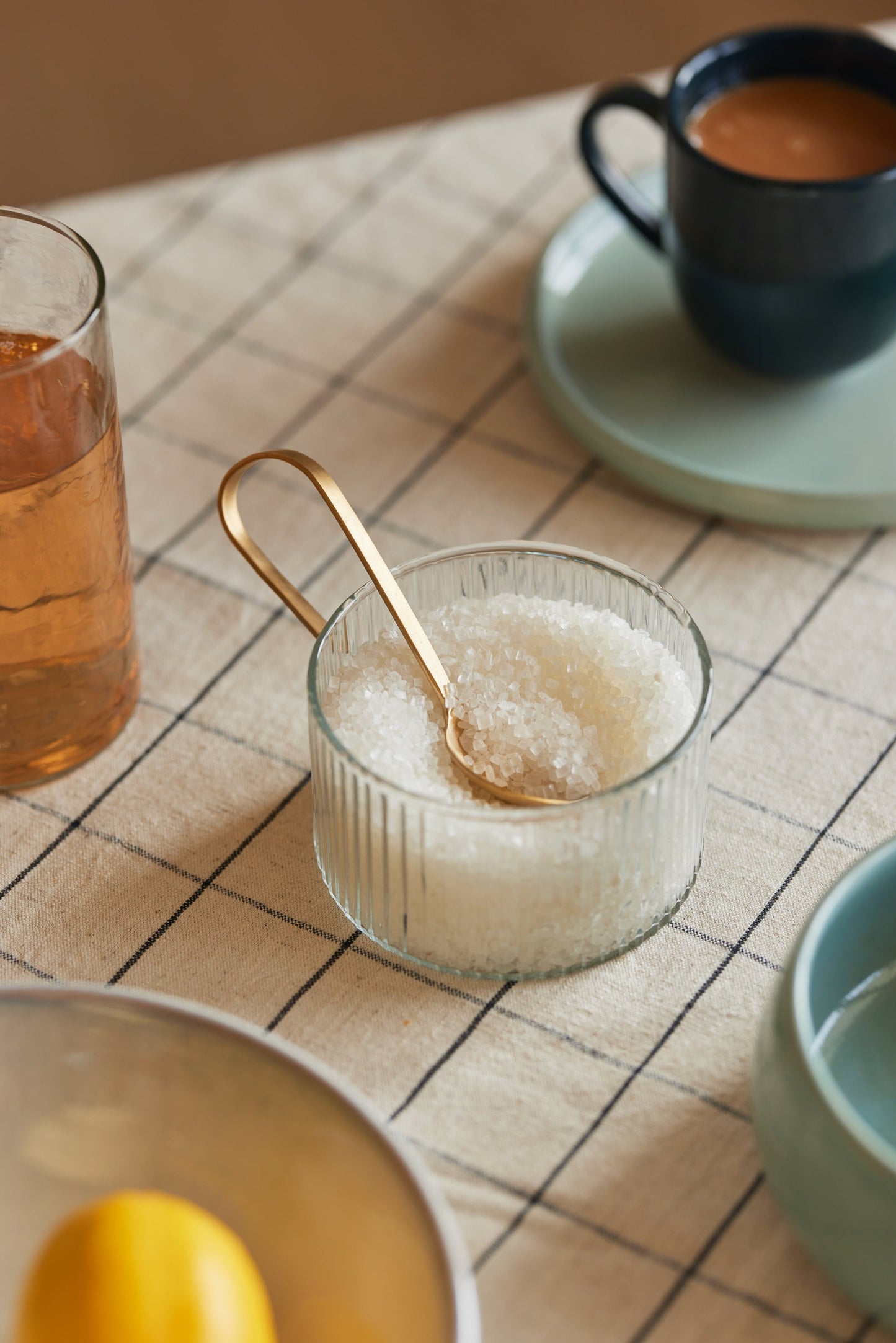Brass Sugar Spoon