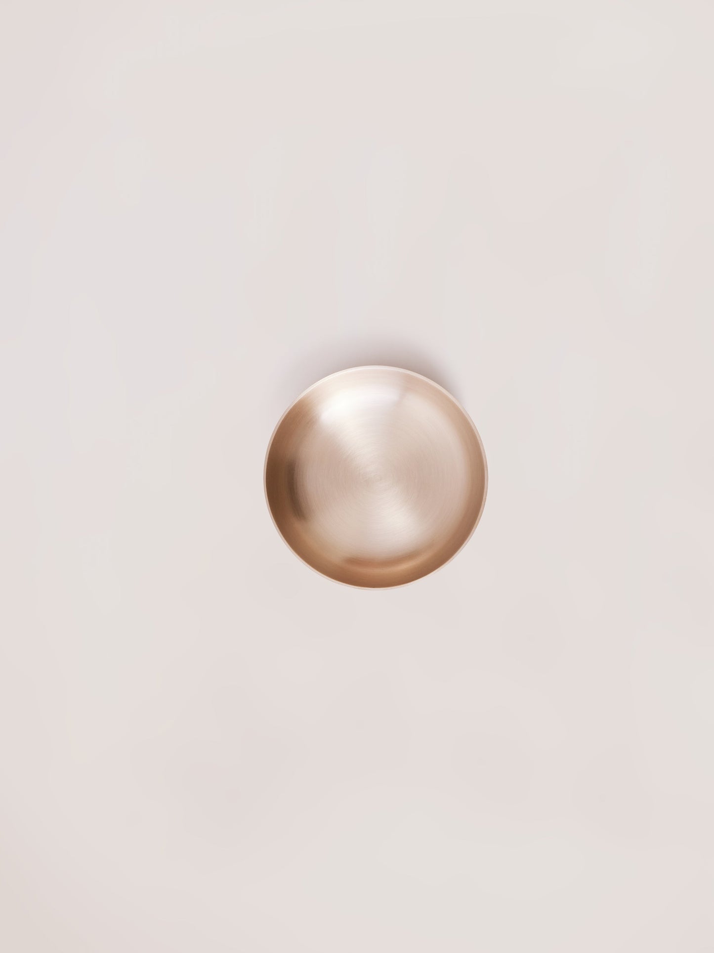 Luxe Kansa Shallow Bowl top view