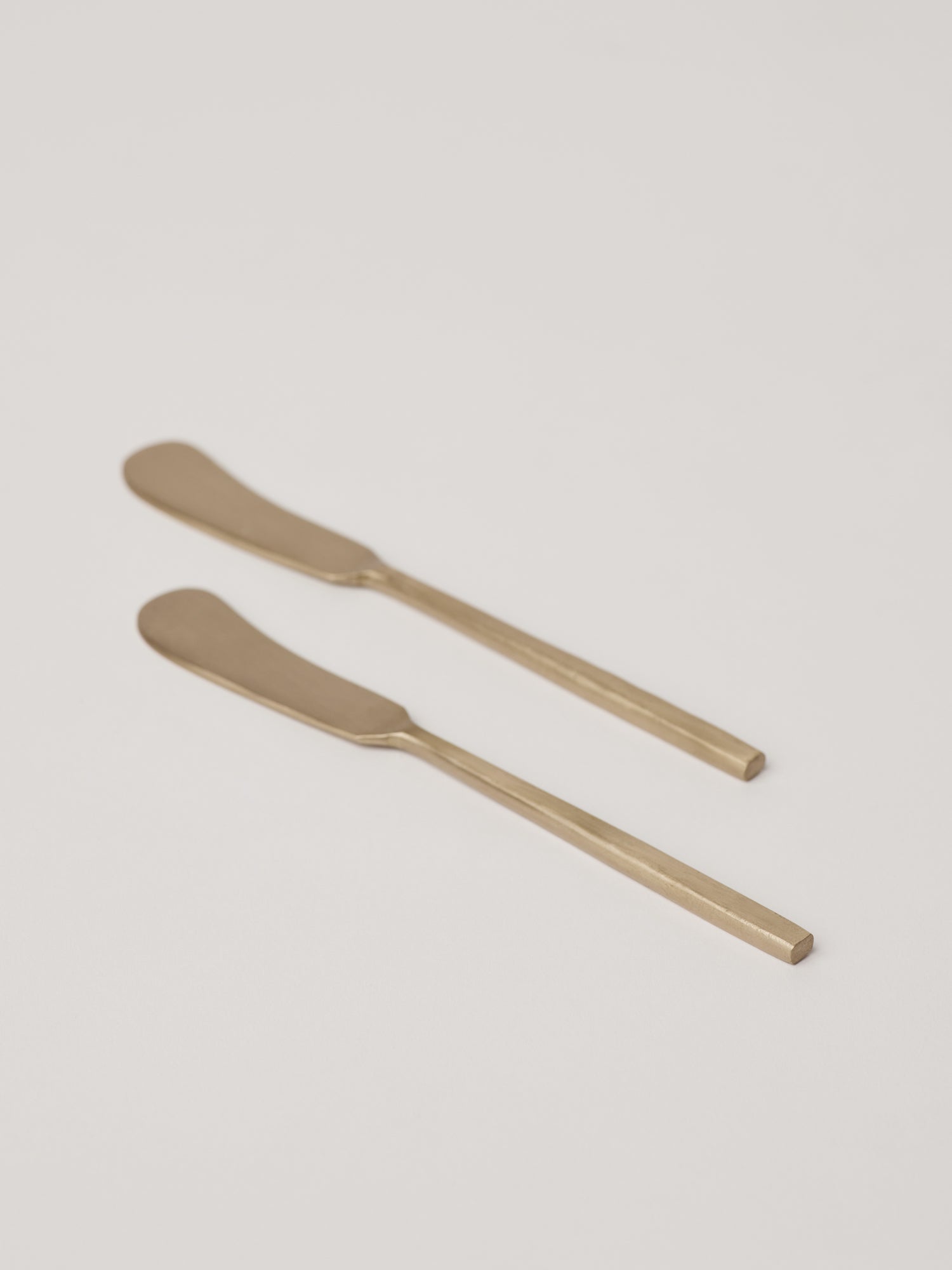 Taihi Butter Knives, Set of 2, Champagne Gold - Fleck